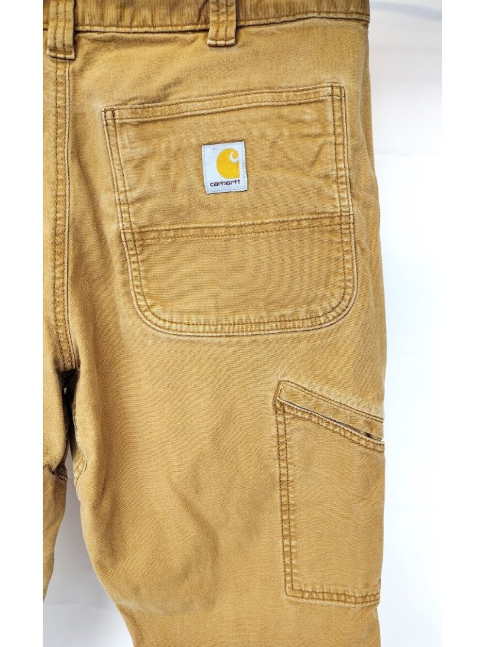 Carhartt Relaxed Fit Classic Rugged Flex BN2802-M 34 x 34 Canvas Work Pants - Picture 6 of 10